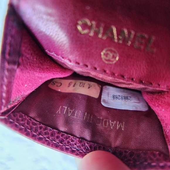 Chanel Red Key Chain W/Pouch - Picture 6 of 8